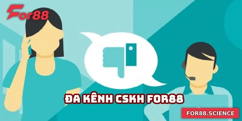 Đa kênh liên lạc CSKH dành cho các hội viên khi cần