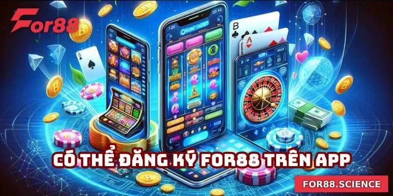 Mở nick chính thức trên app